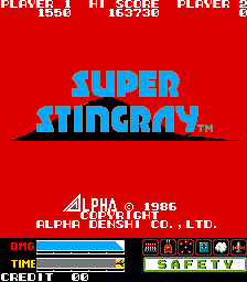 Super Stingray Title Screen